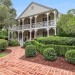 Exterior view of Longbranch Recovery in Covington LA - garden paths