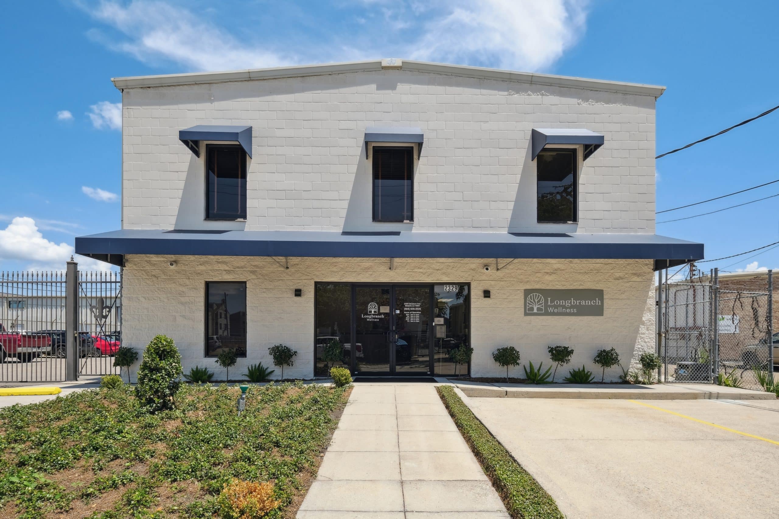 Longbranch Recovery – Metairie IOP Exterior of the building
