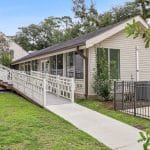 Exterior of the yoga studio at Longbranch Recovery in Covington LA