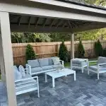Exterior seating area at Eating Disorder Treatment Centers of Louisiana.