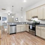 Kitchen at NORA House sober living facility for female veterans