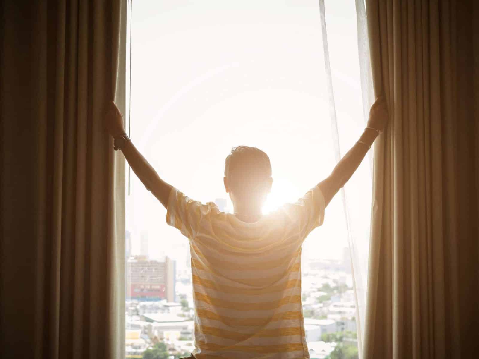 Man finding fresh start in sunshine detox in Atlanta Georgia