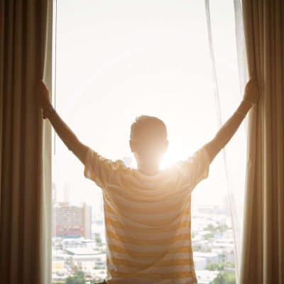 Man finding fresh start in sunshine detox in Atlanta Georgia